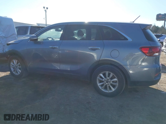 2020 Kia Sorento LX V6 with VIN 5XYPG4A51LG629194, listed as a IAAI auction lot 41251996 with 158,245 mi miles. Bid and sale history available at carsss.com. Image 15.