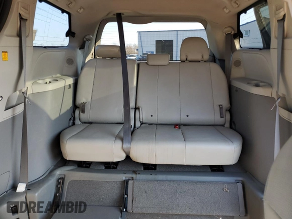 2011 Toyota Sienna XLE AAS with VIN 5TDYK3DC9BS135724, listed as a Copart auction lot 47119325 with 0 mi miles and Clean Title. Bid and sale history available at carsss.com. Image 10.