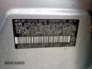 2016 Lexus IS 350 с VIN JTHCE1D22G5010377, выставлен на аукционе Copart как лот 58362255 с пробегом 103 379 миль миль и Списание • Salvage title. История ставок и продаж доступна на DreamBid. Изображение 12.