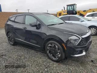 2024 Kia Sportage SX-Prestige with VIN 5XYK53DF4RG201594, listed as a Copart auction lot 45287835 with 4,790 mi miles and Salvage Title. Bid and sale history available at carsss.com. Image 4.