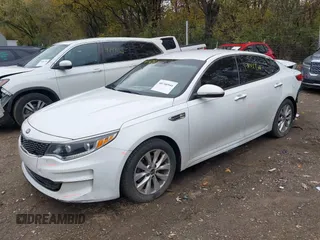 2017 Kia Optima EX with VIN 5XXGU4L38HG153641, listed as a IAAI auction lot 40746944 with 139,349 mi miles. Bid and sale history available at carsss.com. Image 2.