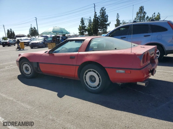 1985 Chevrolet Corvette with VIN 1G1YY0786F5112975, listed as a Copart auction lot 75574414 with 115,522 mi miles and Clean Title. Bid and sale history available at carsss.com. Image 2.