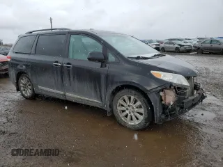 2012 Toyota Sienna XLE with VIN 5TDDK3DC3CS045999, listed as a Copart auction lot 47673225 with 290,448 mi miles and Salvage Title. Bid and sale history available at carsss.com. Image 4.