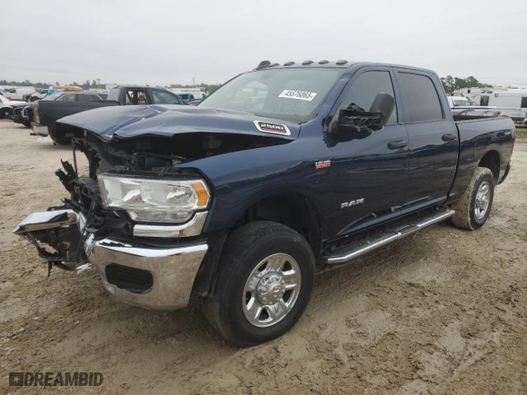 2022 Ram 2500 Tradesman with VIN 3C6UR4CJ4NG102804, listed as a Copart auction lot 45576865 with 27,230 mi miles and Salvage Title. Bid and sale history available at carsss.com. Image 1.