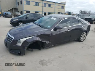 2014 Cadillac ATS Luxury AWD z VIN 1G6AH5R37E0144887, wystawiony jako Copart lot #86176144 z przebiegiem Nie podano mil oraz Szkoda całkowita • Salvage title. Historia ofert i sprzedaży dostępna na DreamBid. Obrazek 1.
