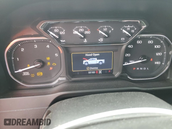 2023 GMC Sierra 2500HD SLE z VIN 1GT49MEY3PF207695, wystawiony jako Copart lot #47920145 z przebiegiem 55 183 mil mil oraz Szkoda całkowita • Salvage title. Historia ofert i sprzedaży dostępna na DreamBid. Obrazek 9.