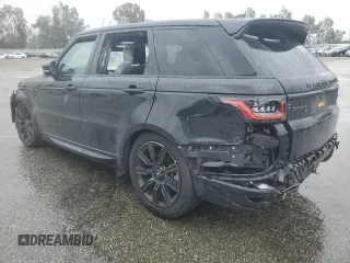 2021 Land Rover Range Rover Sport HSE Silver Edition with VIN SALWR2SU6MA755710, listed as a Copart auction lot 49348185 with 42,871 mi miles and Salvage title. Bid and sale history available at DreamBid. Image 2.