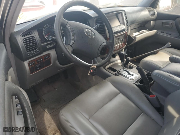 2003 Toyota Land Cruiser with VIN JTEHT05J532038016, listed as a Copart auction lot 74527774 with 0 mi miles and Non Repairable. Bid and sale history available at carsss.com. Image 8.