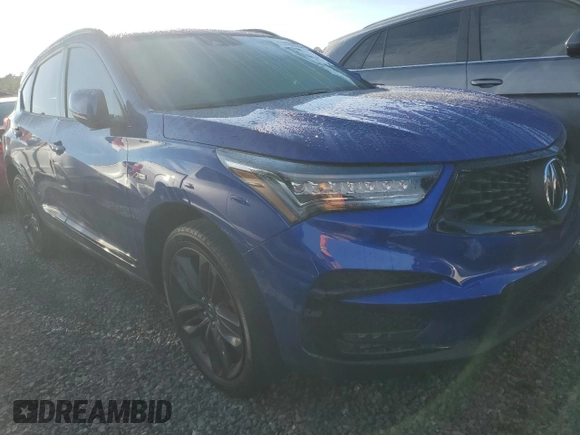 2021 Acura RDX w/A-Spec Package with VIN 5J8TC2H69ML033478, listed as a Copart auction lot 74137784 with Not Provided miles and Non Repairable. Bid and sale history available at carsss.com. Image 4.