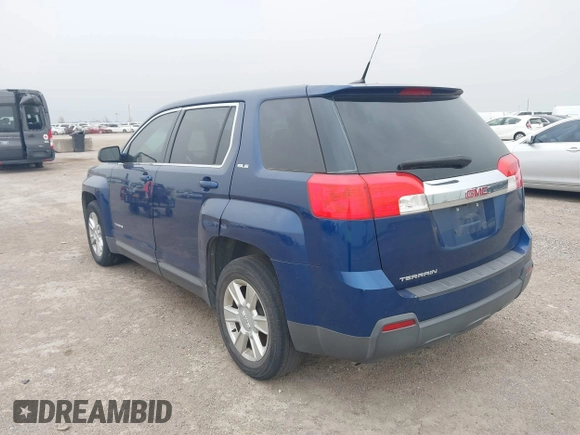 2010 GMC Terrain SLE-1 with VIN 2CTALBEW1A6392990, listed as a IAAI auction lot 41742955 with 135,375 mi miles. Bid and sale history available at carsss.com. Image 3.
