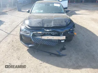 2019 Genesis G70 2.0T Advanced with VIN KMTG34LA5KU044008, listed as a IAAI auction lot 40764045 with 55,659 mi miles. Bid and sale history available at carsss.com. Image 6.