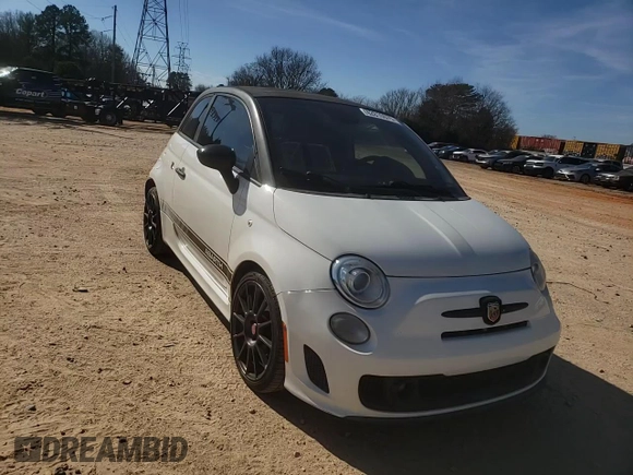 2013 FIAT 500 Abarth with VIN 3C3CFFJH1DT645322, listed as a Copart auction lot 42816075 with 114,007 mi miles and Salvage Title. Bid and sale history available at carsss.com. Image 11.