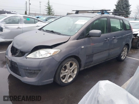 2009 Mazda 5 Touring with VIN JM1CR29L690356302, listed as a IAAI auction lot 41573737 with 127,276 mi miles. Bid and sale history available at carsss.com. Image 2.