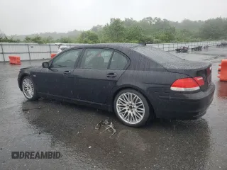 2006 BMW 7 Series 750Li z VIN WBAHN83516DT59723, wystawiony jako Copart lot #61220845 z przebiegiem Nie podano mil oraz Szkoda całkowita • Salvage title. Historia ofert i sprzedaży dostępna na DreamBid. Obrazek 2.