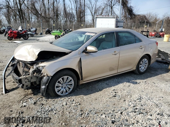 2012 Toyota Camry L with VIN 4T4BF1FK9CR177246, listed as a Copart auction lot 48758815 with 0 mi miles and Salvage Title. Bid and sale history available at carsss.com. Image 1.