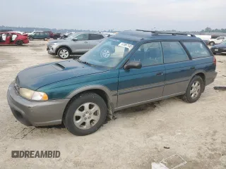 1998 Subaru Legacy Outback with VIN 4S3BG6859W7608512, listed as a Copart auction lot 47097145 with 274,288 mi miles and Salvage title. Bid and sale history available at DreamBid. Image 1.