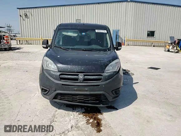2015 Ram ProMaster City Cargo Tradesman with VIN ZFBERFAT2F6A82042, listed as a Copart auction lot 52631715 with 175,988 mi miles and Salvage title. Bid and sale history available at DreamBid. Image 12.