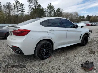 2019 BMW X6 xDrive35i with VIN 5UXKU2C5XK0Z63666, listed as a Copart auction lot 44423703 with 50,800 mi miles. Bid and sale history available at carsss.com. Image 3.