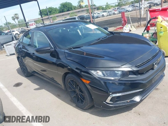 2019 Honda Civic Sedan LX with VIN 2HGFC2F61KH510012, listed as a IAAI auction lot 42073212 with 86,487 mi miles. Bid and sale history available at carsss.com. Image 1.