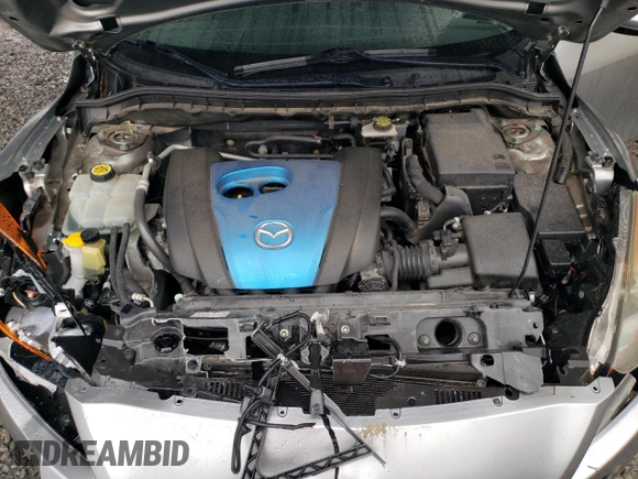 2013 Mazda 3 i Touring with VIN JM1BL1LP1D1831439, listed as a Copart auction lot 48286985 with 107,304 mi miles and Salvage Title. Bid and sale history available at carsss.com. Image 13.
