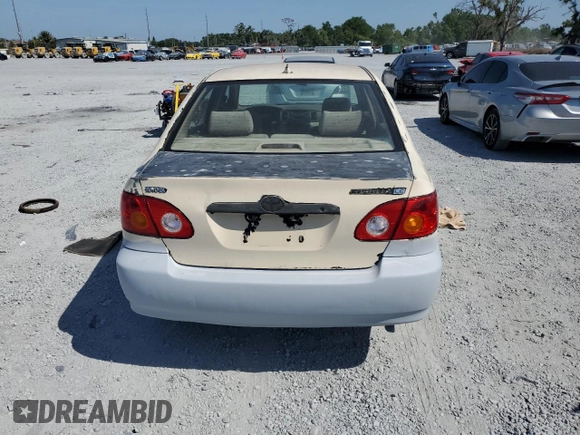 2004 Toyota Corolla CE with VIN JTDBR32EX40052802, listed as a Copart auction lot 55020115 with 239,999 mi miles and Clean Title. Bid and sale history available at DreamBid. Image 6.