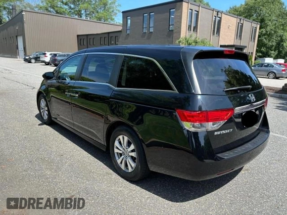 2015 Honda Odyssey EX z VIN 5FNRL5H41FB126137, wystawiony jako Copart lot #61684655 z przebiegiem 54 551 mil mil oraz Czysty tytuł • Clean title. Historia ofert i sprzedaży dostępna na DreamBid. Obrazek 3.