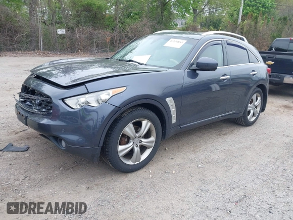 2009 Infiniti FX z VIN JNRAS18W39M152180, wystawiony jako IAAI lot #42226853 z przebiegiem 268 413 mil mil oraz . Historia ofert i sprzedaży dostępna na DreamBid. Obrazek 2.