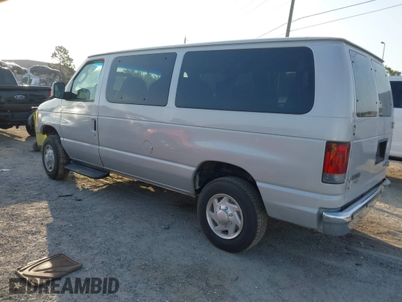 2008 Ford Econoline Passenger XL with VIN 1FBNE31LX8DA80014, listed as a IAAI auction lot 42183949 with 130,092 mi miles and . Bid and sale history available at DreamBid. Image 3.