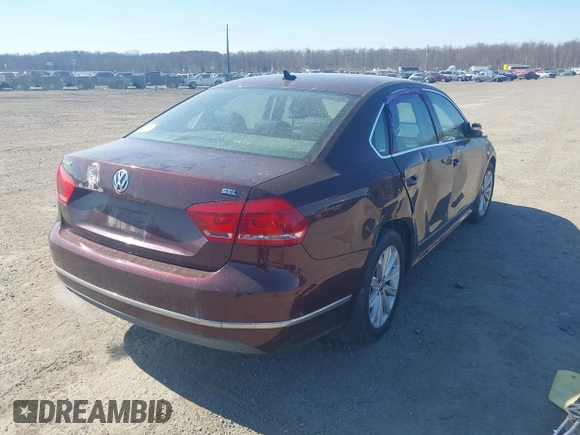 2013 Volkswagen Passat SEL Premium z VIN 1VWCP7A39DC052321, wystawiony jako IAAI lot #41694214 z przebiegiem 151 931 mil mil oraz . Historia ofert i sprzedaży dostępna na DreamBid. Obrazek 4.