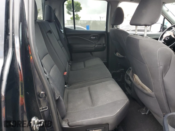 2019 Honda Ridgeline Sport with VIN 5FPYK3F17KB002256, listed as a Copart auction lot 49185915 with 62,481 mi miles and Salvage title. Bid and sale history available at DreamBid. Image 10.