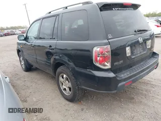 2007 Honda Pilot EX-L z VIN 2HKYF18517H513293, wystawiony jako IAAI lot #41957031 z przebiegiem 264 875 mil mil oraz . Historia ofert i sprzedaży dostępna na DreamBid. Obrazek 3.