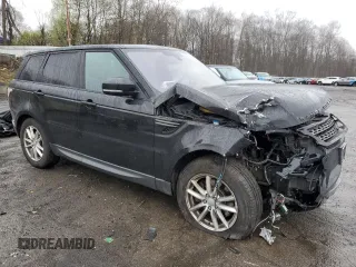 2016 Land Rover Range Rover Sport SE with VIN SALWG2KF0GA597005, listed as a Copart auction lot 52090965 with Not Provided miles and Salvage Title. Bid and sale history available at DreamBid. Image 4.