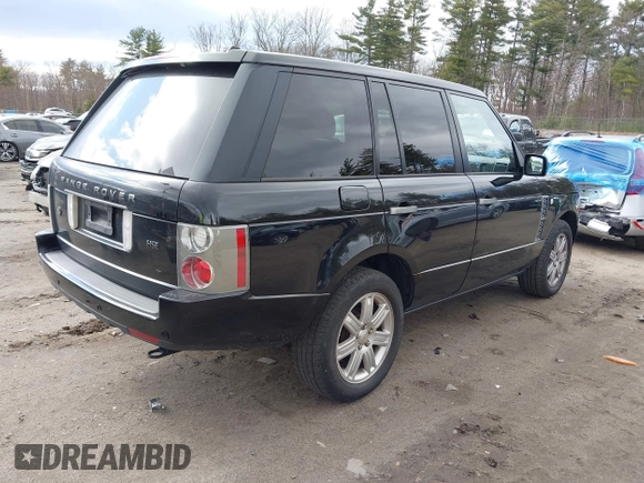 2008 Land Rover Range Rover HSE with VIN SALMF15458A273922, listed as a IAAI auction lot 42039116 with 192,818 mi miles and . Bid and sale history available at DreamBid. Image 4.