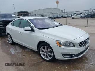 2016 Volvo S60 T5 Drive-E Premier with VIN YV126MFK9G2390547, listed as a IAAI auction lot 41908944 with 109,268 mi miles. Bid and sale history available at carsss.com. Image 1.