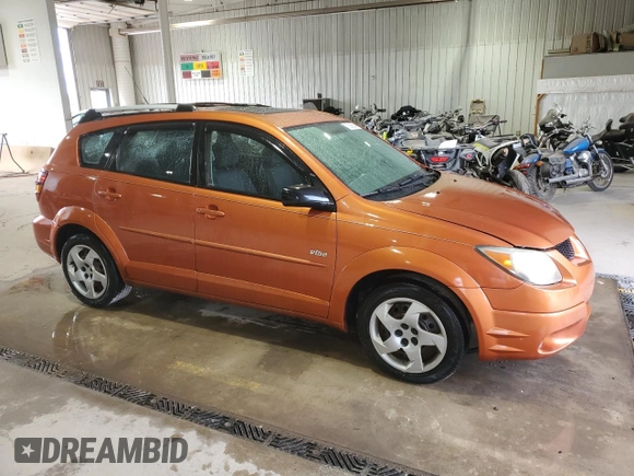 2004 Pontiac Vibe with VIN 5Y2SL62804Z429081, listed as a Copart auction lot 75206894 with 189,960 mi miles and Salvage Title. Bid and sale history available at carsss.com. Image 4.
