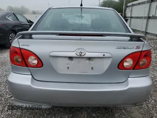 2006 Toyota Corolla CE with VIN 1NXBR32E56Z584627, listed as a Copart auction lot 58849515 with 104,530 mi miles and Salvage title. Bid and sale history available at DreamBid. Image 6.