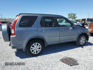 2005 Honda CR-V EX SE with VIN SHSRD78945U304585, listed as a Copart auction lot 49691335 with 144,532 mi miles and Salvage Title. Bid and sale history available at carsss.com. Image 3.