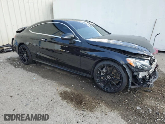 2018 Mercedes-Benz C 300 with VIN WDDWJ4JB7JF721452, listed as a Copart auction lot 52402265 with 99,474 mi miles and Non Repairable. Bid and sale history available at carsss.com. Image 4.