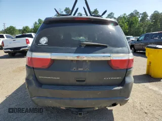 2011 Dodge Durango Citadel with VIN 1D4RD5GGXBC680375, listed as a Copart auction lot 54946715 with Not provided miles and Salvage title. Bid and sale history available at DreamBid. Image 6.