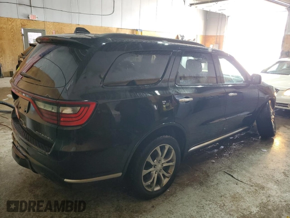 2017 Dodge Durango Citadel with VIN 1C4RDJEG1HC930734, listed as a Copart auction lot 44758555 with 158,329 mi miles and Non Repairable. Bid and sale history available at carsss.com. Image 3.