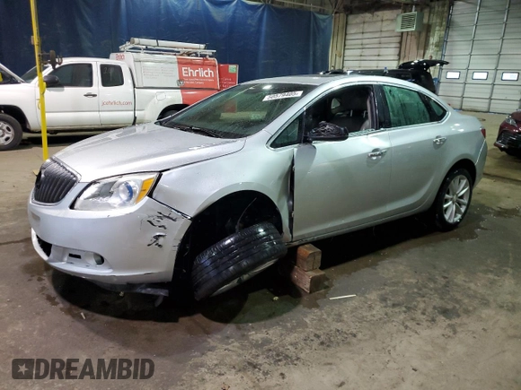 2012 Buick Verano Convenience Group with VIN 1G4PR5SK1C4181375, listed as a Copart auction lot 50579405 with 156,331 mi miles and Clean Title. Bid and sale history available at carsss.com. Image 1.