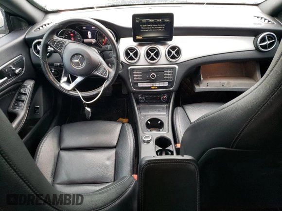 2017 Mercedes-Benz CLA 250 with VIN WDDSJ4GB0HN492621, listed as a Copart auction lot 45996715 with 110,630 mi miles and Salvage Title. Bid and sale history available at DreamBid. Image 8.