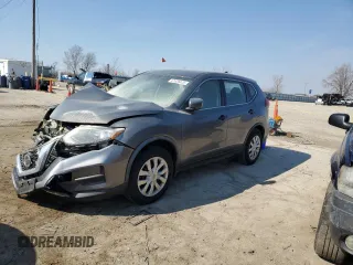 2020 Nissan Rogue S with VIN JN8AT2MT9LW033953, listed as a Copart auction lot 47628325 with 81,933 mi miles and Salvage Title. Bid and sale history available at carsss.com. Image 1.