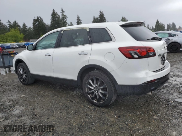 2014 Mazda CX-9 Grand Touring with VIN JM3TB2DA5E0438288, listed as a Copart auction lot 56970705 with 147,526 mi miles and Salvage title. Bid and sale history available at DreamBid. Image 2.