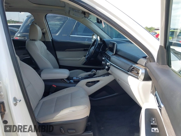 2021 Kia Telluride SX with VIN 5XYP54HC4MG113097, listed as a IAAI auction lot 42474885 with 90,540 mi miles and . Bid and sale history available at DreamBid. Image 5.