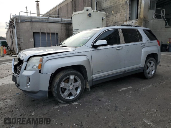 2012 GMC Terrain SLT-1 with VIN 2GKFLVE57C6222280, listed as a Copart auction lot 43600355 with 157,183 mi miles and Salvage Title. Bid and sale history available at carsss.com. Image 1.