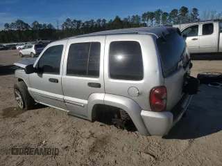2005 Jeep Liberty Limited with VIN 1J4GK58K25W621458, listed as a Copart auction lot 41611905 with 116,592 mi miles and Salvage Title. Bid and sale history available at carsss.com. Image 2.