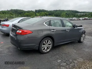 2012 Infiniti M with VIN JN1BY1AR2CM394976, listed as a Copart auction lot 61064205 with 170,108 mi miles and Salvage title. Bid and sale history available at DreamBid. Image 3.