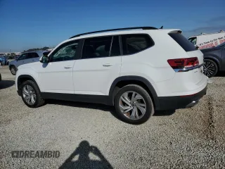 2022 Volkswagen Atlas SE with VIN 1V2JR2CA6NC558188, listed as a Copart auction lot 44167285 with 29,581 mi miles and Salvage title. Bid and sale history available at DreamBid. Image 2.