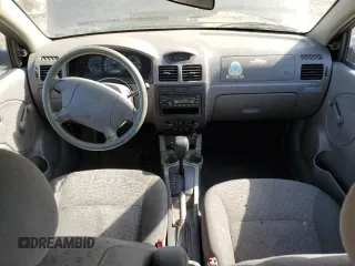 2005 Kia Rio with VIN KNADC125956396521, listed as a Copart auction lot 46463415 with 152,174 mi miles and Salvage Title. Bid and sale history available at carsss.com. Image 8.